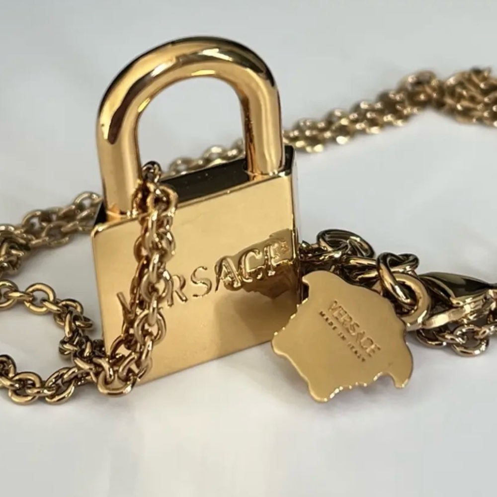 Versace Padlock Necklace